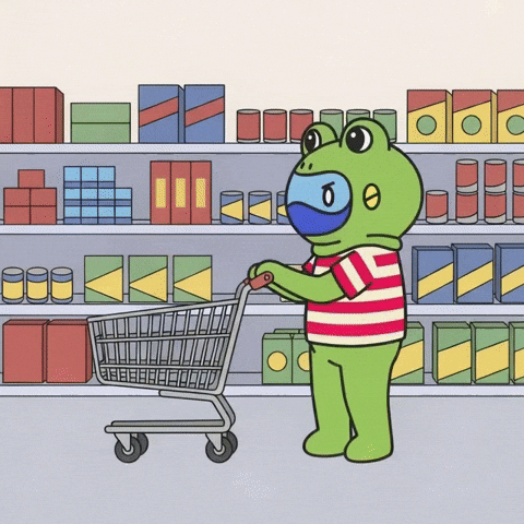 Serious Grocery Store GIF by Doge Pound