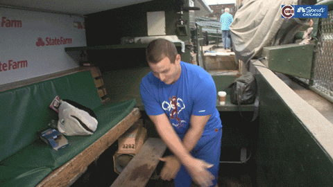 chicago cubs dancing GIF by NBC Sports Chicago