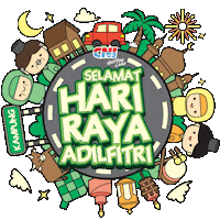 Hari Raya Islam Sticker by CNI