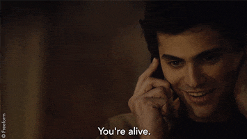 you're alive matthew daddario GIF by Shadowhunters
