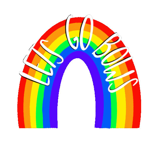 Rainbow Warriors Hawaii Cheer Sticker