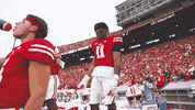 Pump Up Football GIF by Wisconsin Badgers