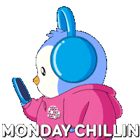 Chill Chilling Sticker by Pudgy Penguins