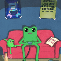 Dont Bother Me Video Games GIF by fwogs