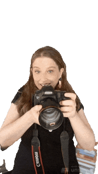 Camera Photographer Sticker by SarahRaanan