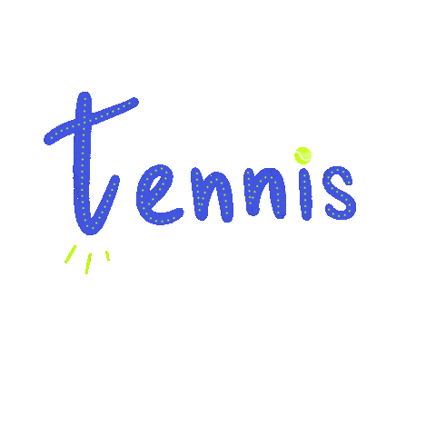 Berlindesign game play tennis tenis Sticker