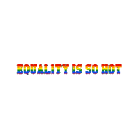 Pride Parade Hearts Sticker by SAINTWULF
