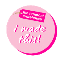 Sewing Sustainable Fashion Sticker by The Remnant Warehouse