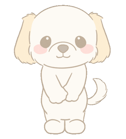 Dog Thanks Sticker