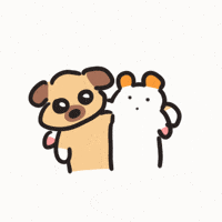 Friends Hamster GIF