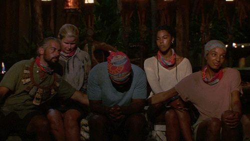 Tribal Council Friends GIF by Survivor CBS