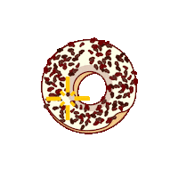 simpsons donut Sticker by HoleyToledough