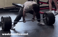 Powerlifting Deadlift GIF