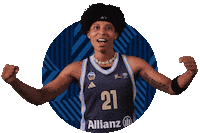 Womens Basketball Thomas Sticker by ALBA BERLIN