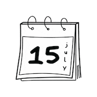 captainnineteenth calender crowdlux0719 happy birthday crowd lu 15th july Sticker