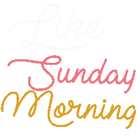 Sunday Morning Sticker by Paul & Nanda