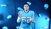 Lets Go Football GIF by UNC Tar Heels