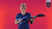 Womens Football Guitar GIF by Barclays FAWSL