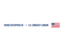 Northern Ireland Usa Sticker by Young Enterprise NI