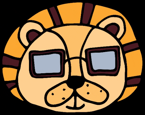 Cartoon Lion GIF