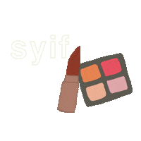 Woman Makeup Sticker