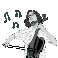 Classical Music Dance Sticker