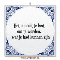Nl Spreuk GIF by Tegelspreuken.nl