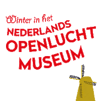 Winter Openlucht Sticker by Nederlands Openluchtmuseum