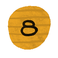 Happy Birthday Numbers Sticker by Qualcosa di Erre