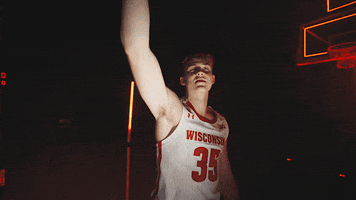 College Basketball Markus GIF by Wisconsin Badgers