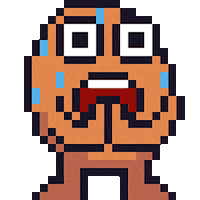 memelandby9gag no emoji panic ohno Sticker