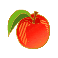 Art Food Sticker