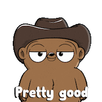 Not Bad Nodding Sticker by Fugz Official