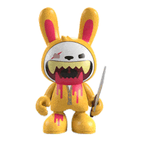 3D Stink Sticker by ⚡️Superplastic ⚡️