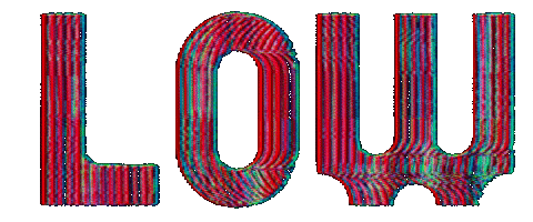 Art Glitch Sticker
