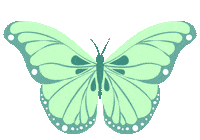 Fly Butterfly Sticker by Bel Diniz