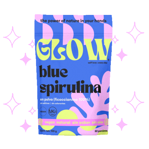 GLOWSuperfoods giphyupload glow superfoods magicelixir Sticker