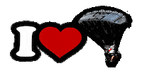 I Love Sky Sticker by bertrand.adrenaline