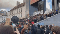 Arts and Culture Workers Protest Coronavirus Closures in France