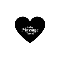 Baby Massage Time Sticker by Nurture Nook