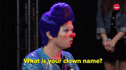 Clown GIF by BuzzFeed