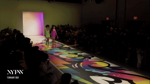 Neon Models GIF by NYFW: The Shows