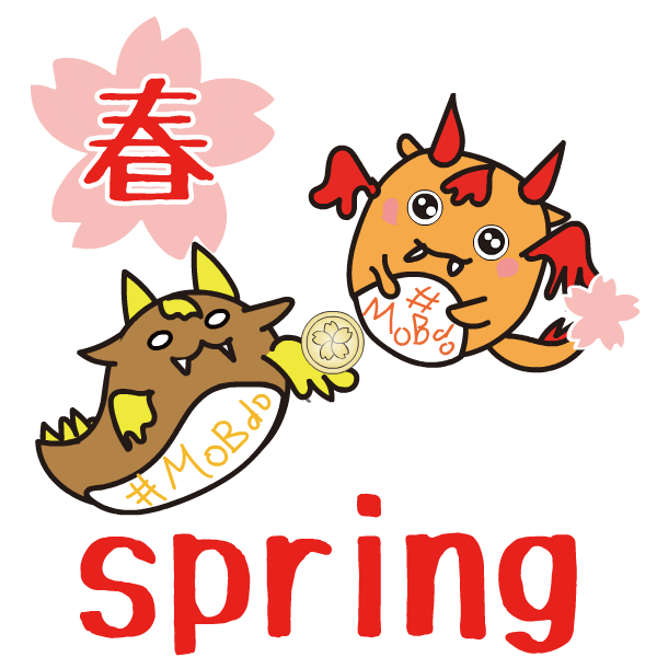 Spring Dragon Sticker