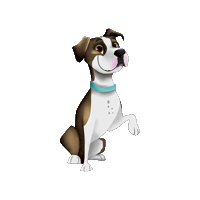 Dog Cooper Sticker by TCWGlobal