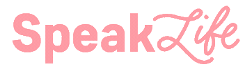 Speak Life Love Sticker by You Are Collective