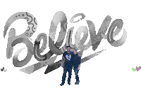 art believe Sticker by Xabi