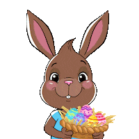 Easter Bunny Sticker by Canticos World