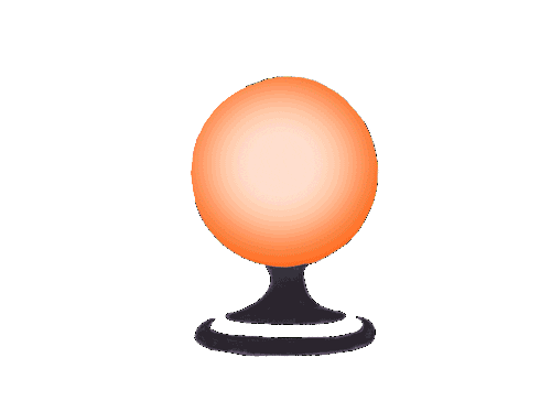 Sporcle giphyupload orange globe lightbulb Sticker