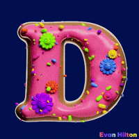 Pink Typography GIF by Evan Hilton