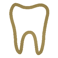 gold dentist Sticker by Lineberger Dentistry